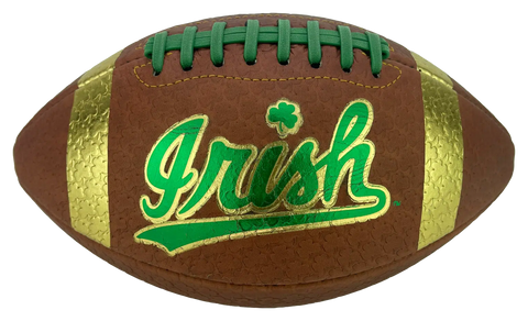 Limited Edition Notre Dame “Shamrock” Collectors Football