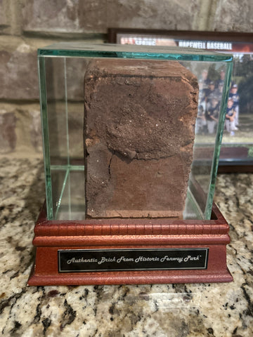 Boston Red Sox Authentic Fenway Park Brick with Display Case (Steiner COA)