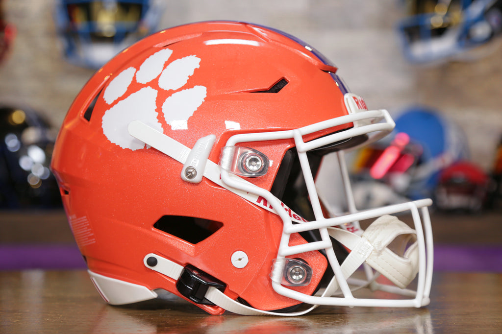 Clemson Tigers Riddell SpeedFlex Authentic Football Helmet – SPORTSCRACK Clemson Tigers Riddell SpeedFlex Authentic Football Helmet – SPORTSCRACK