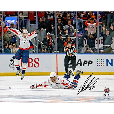 Alex Ovechkin Washington Capitals Autographed 16" x 20" 895th Goal Celebration Photograph Fanatics COA