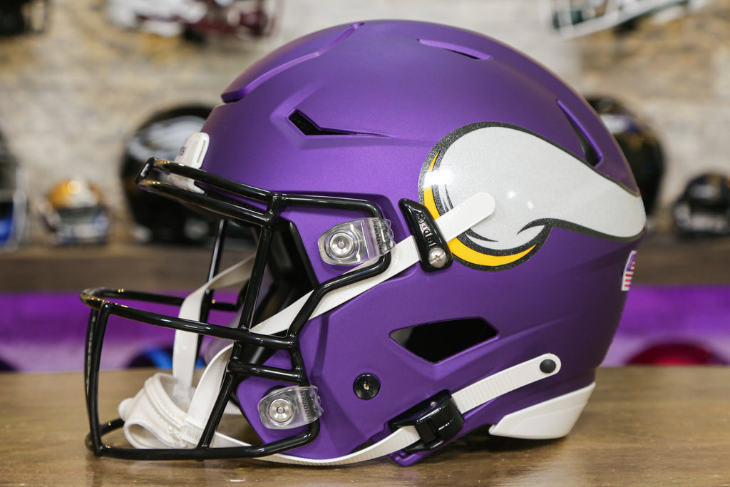 Minnesota Vikings Riddell Mini Speed Football Helmet – 2024 On-Field Alternate