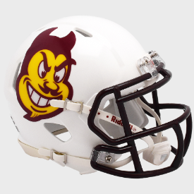 Arizona State Sun Devils NCAA Mini Speed Football Helmet Sparky 2023