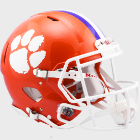 Clemson Tigers Authentic Riddell Speed Football Helmet