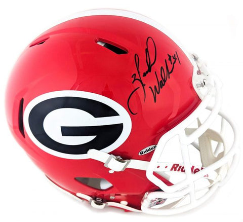 Herschel Walker Signed Georgia Bulldogs Riddell Speed Authentic Helmet