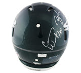 Carson Wentz & Zach Ertz Signed Philadelphia Eagles Speed Authentic NFL Helmet