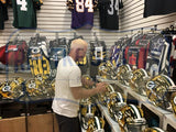 Brett Favre Signed Green Bay Packers Speed Full Size Chrome NFL Helmet