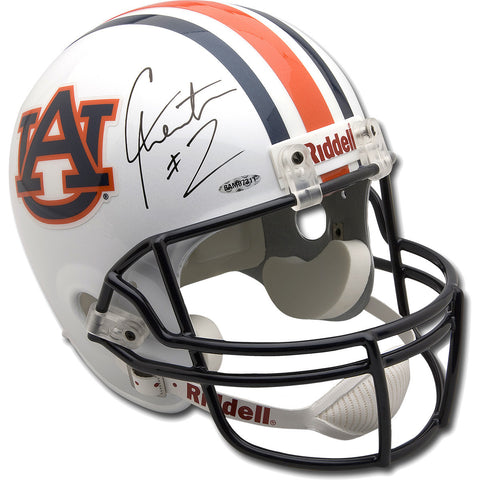 Cam Newton Autographed Auburn Tigers Riddel Deluxe Replica Full-Size Helmet (UDA Auth)