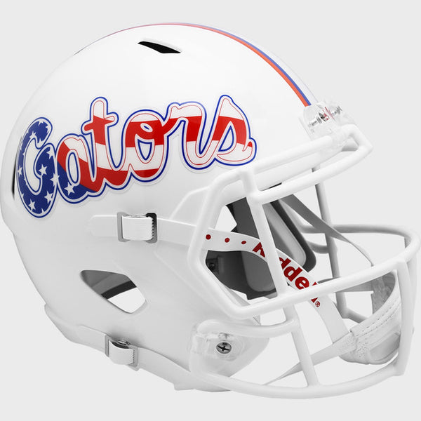Florida Gators NCAA Mini Speed Football Helmet Stars & Stripes