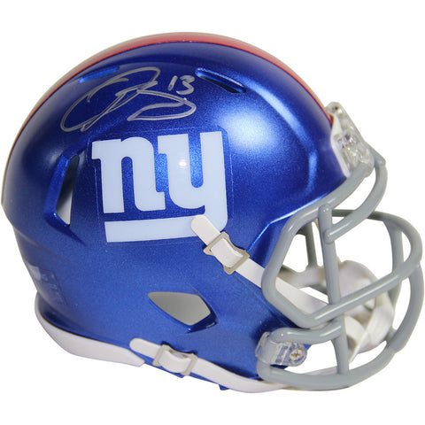 Odell Beckham Jr. Signed New York Giants Speed Mini Helmet