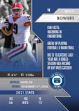 Brock Bowers Signed Limited Edition Georgia Bulldogs Football Trading Card