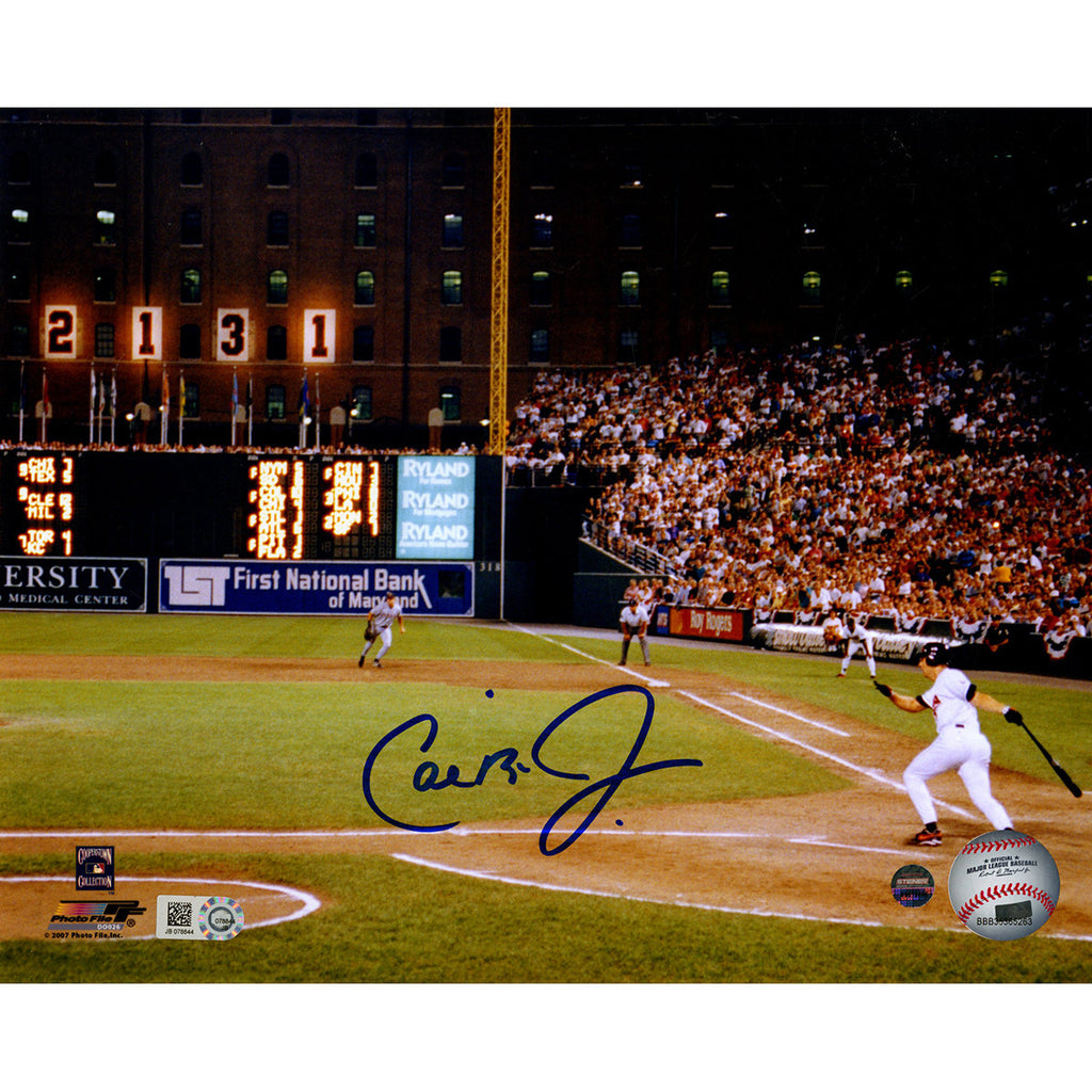 Cal Ripken Jr. Signed '2131 Shot' Horizontal 8x10 Photo (MLB Auth