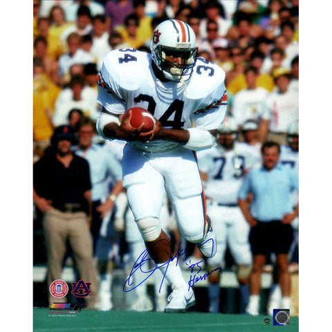 Bo Jackson Signed Auburn Running Vertical 16x20 Photo w/ "85 Heisman" Insc