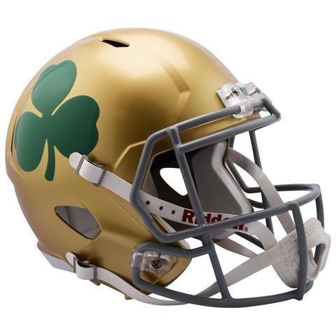 Notre Dame Shamrock Replica Speed Full Size Football Helmet