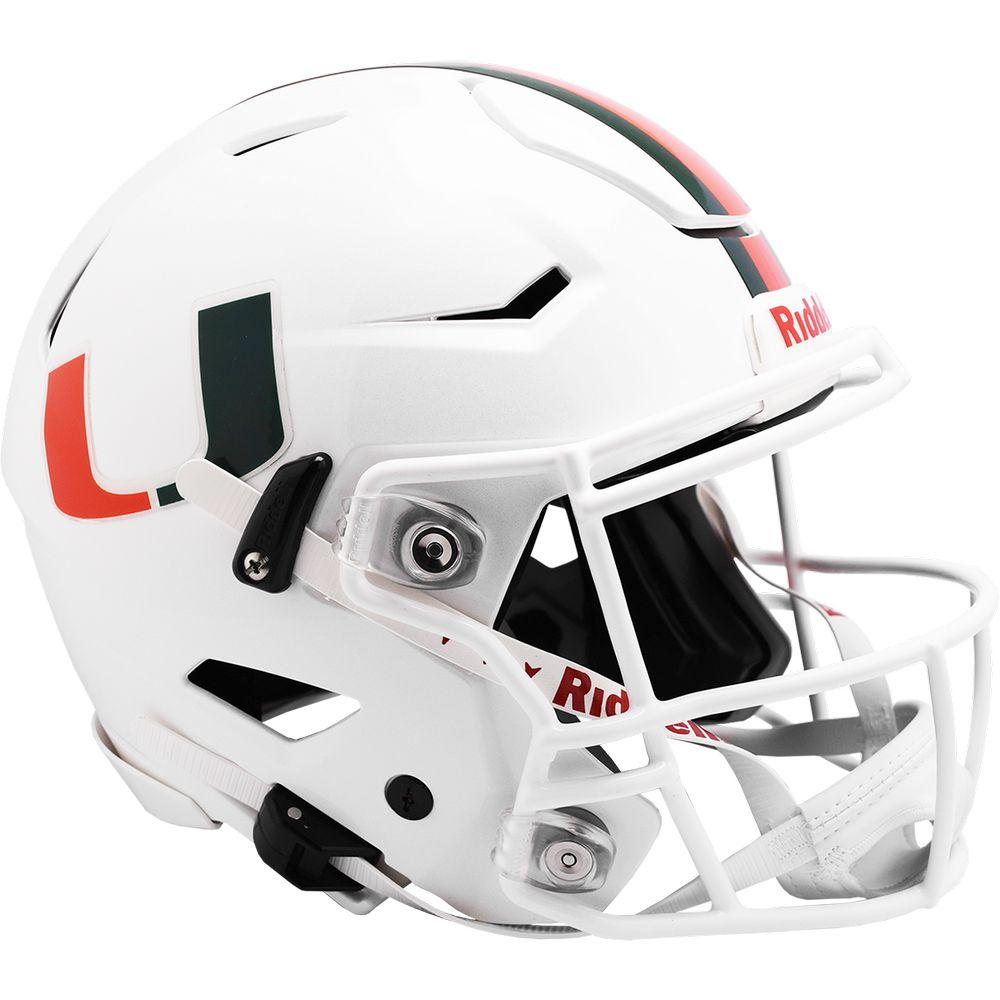 flex football helmet Miami Hurricanes SpeedFlex Authentic Helmet – SPORTSCRACK