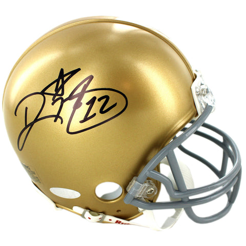 Ricky Watters Signed Notre Dame Mini Helmet