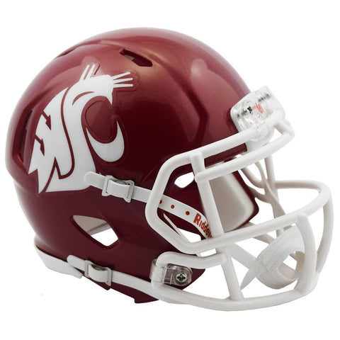 Washington State Cougars Riddell Speed Mini Helmet