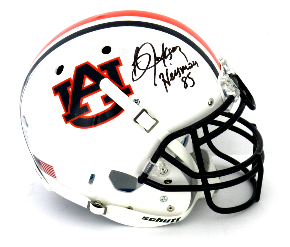 bo jackson signed football helmet Bo Jackson Signed Auburn Tigers Schutt Authentic NCAA Helmet With "Hei – SPORTSCRACK