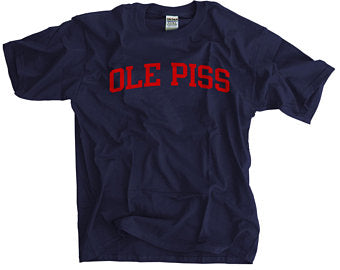 Ole Piss Football Egg Bowl Shirt