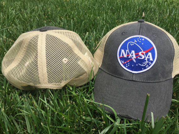 NASA LOGO MESH HAT SNAPBACK – SPORTSCRACK