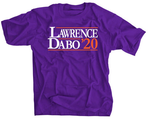 Trevor Lawrence and Dabo Swinney for President - 2020 election - Clemson shirt