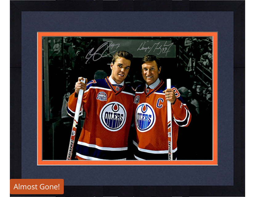 Connor McDavid Signed/Autographed Edmonton Oilers Hockey Jersey