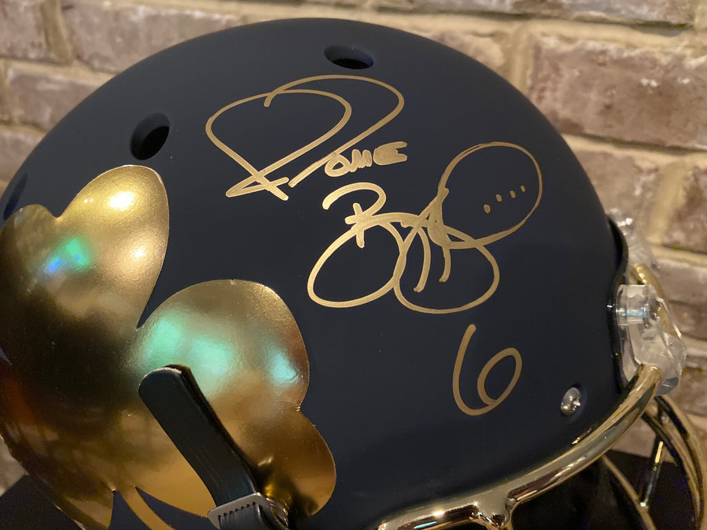 Jerome Bettis Signed Full Size Shamrock Alternate Helmet – SPORTSCRACK