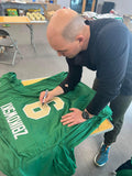 Tommy Zbikowski Signed Notre Dame GREEN Jersey