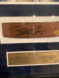 Brady Quinn Autographed Notre Dame Bench Slab Collage