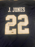 Julius Jones Signed Notre Dame Custom Jersey #22