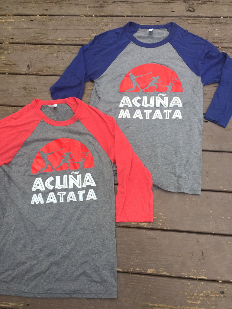 Acuna Matata Baseball Shirt