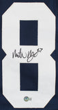 Michael Mayer Signed Notre Dame 2021 Shamrock Series Custom Blue Jersey