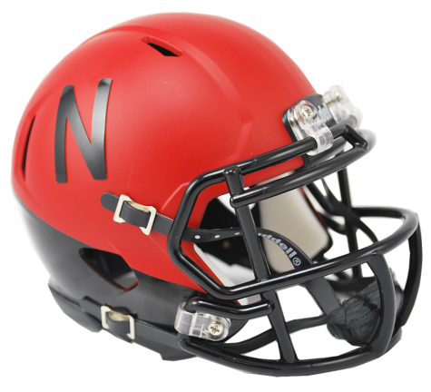 Nebraska Cornhuskers 2014 Alternate Riddell Speed Mini Helmet