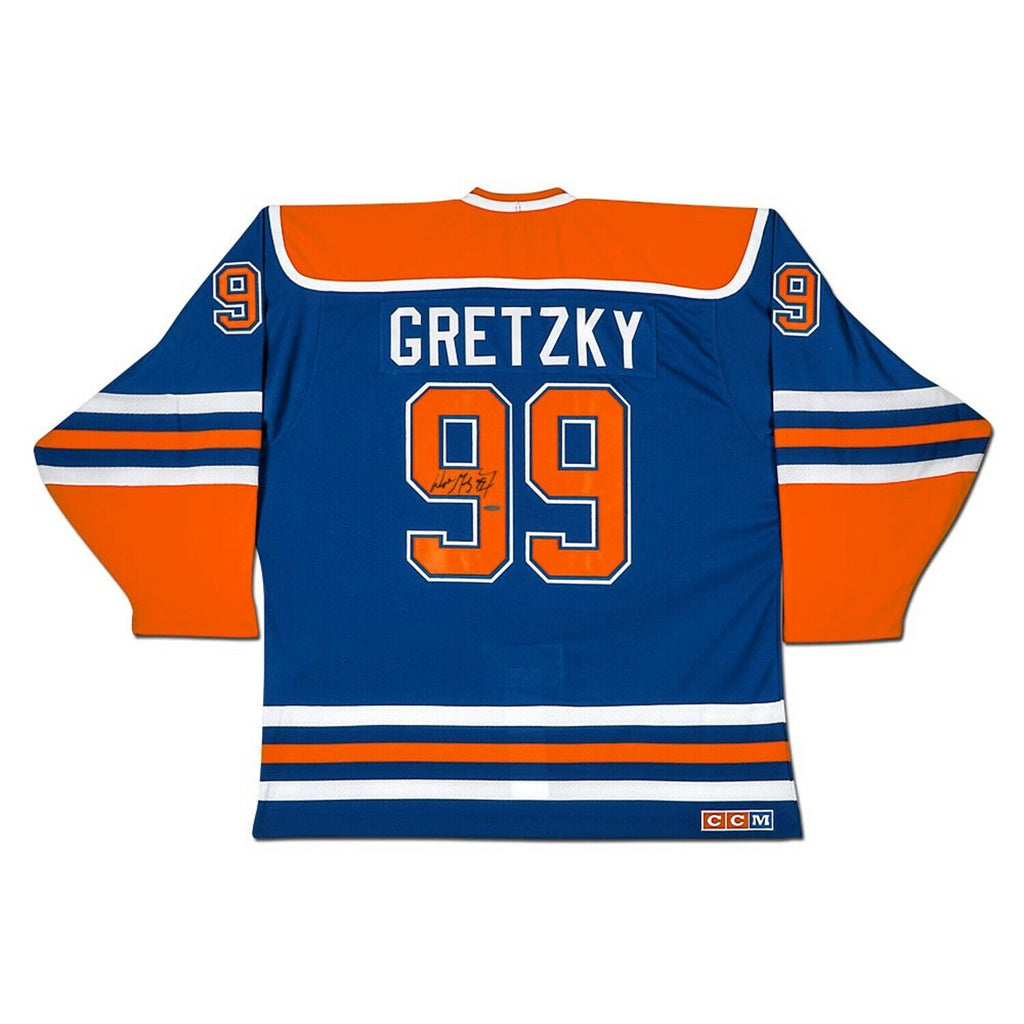 Wayne Gretzky Signed Home New York Rangers Jersey