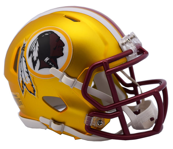 WASHINGTON REDSKINS BLAZE SPEED MINI HELMET