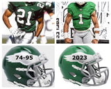 Philadelphia Eagles SpeedFlex Football Helmet 2023 Kelly Green