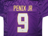 Michael Penix Jr. Signed Washington Huskies Purple Jersey