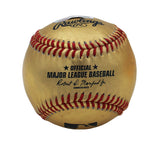 Mariano Rivera Signed New York Yankees Rawlings Official Major League Gold MLB Baseball with “HOF 19” Inscription