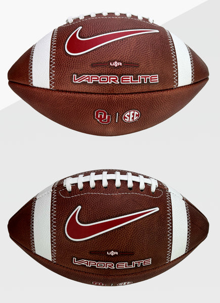 Oklahoma Sooners SEC Official Nike Vapor Elite Game Football