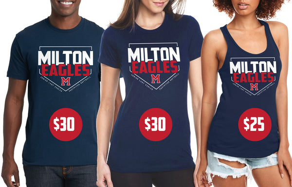 Milton Junior Lady Eagles Softball Spirit Wear