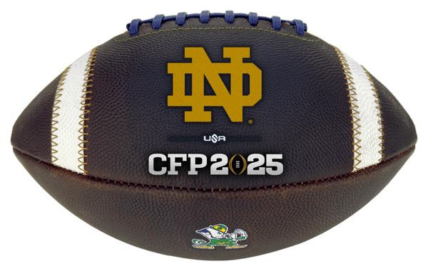 Notre Dame Fighting Irish | Officially Licensed 2025 CFP Limited Edition Team Issue Football)