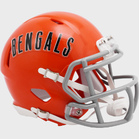 Cincinnati Bengals 1968 to 1979 Riddell Mini Speed Throwback Helmet