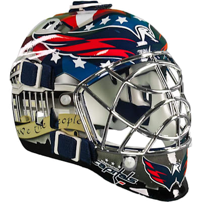 thumbnail image 2 of Franklin Micro Goalie Mask Hockey Helmet - NHL Singles (All Teams Except Utah) 2 of 6