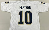 Sam Hartman Signed Notre Dame White Jersey