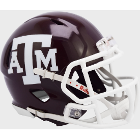 Texas A&M Riddell Speed Mini Helmet