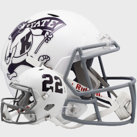 Kansas State Wildcats Speed Replica Full Size Football Helmet Willie Wildcat