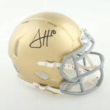 Sam Hartman Signed Notre Dame Fighting Irish Speed Mini Helmet