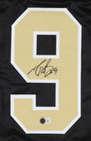 Drew Brees Signed New Orleans Saints Black Jersey - Beckett