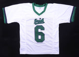 Jordan Faison Signed Notre Dame Custom Lacrosse Jersey PIA COA