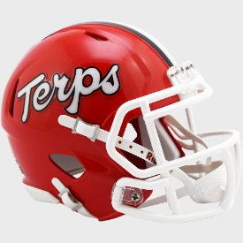 Maryland Terrapins NCAA Mini Speed Football Helmet RED Terps