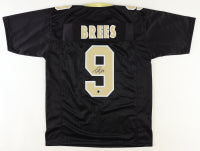 Drew Brees Signed New Orleans Saints Black Jersey - Beckett